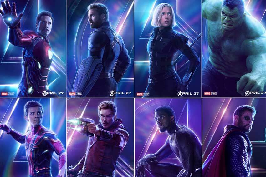 22 New Avengers Infinity War Character Posters Photo Galleries